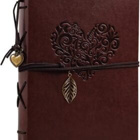 Photo Album 4x6 160 Photos, Leather Photo Albums with Writing Space With 30 Writing Paper, Travel Family Wedding Kids Graduation Ultrasound Baby Picture Album Scrapbook Photo Album