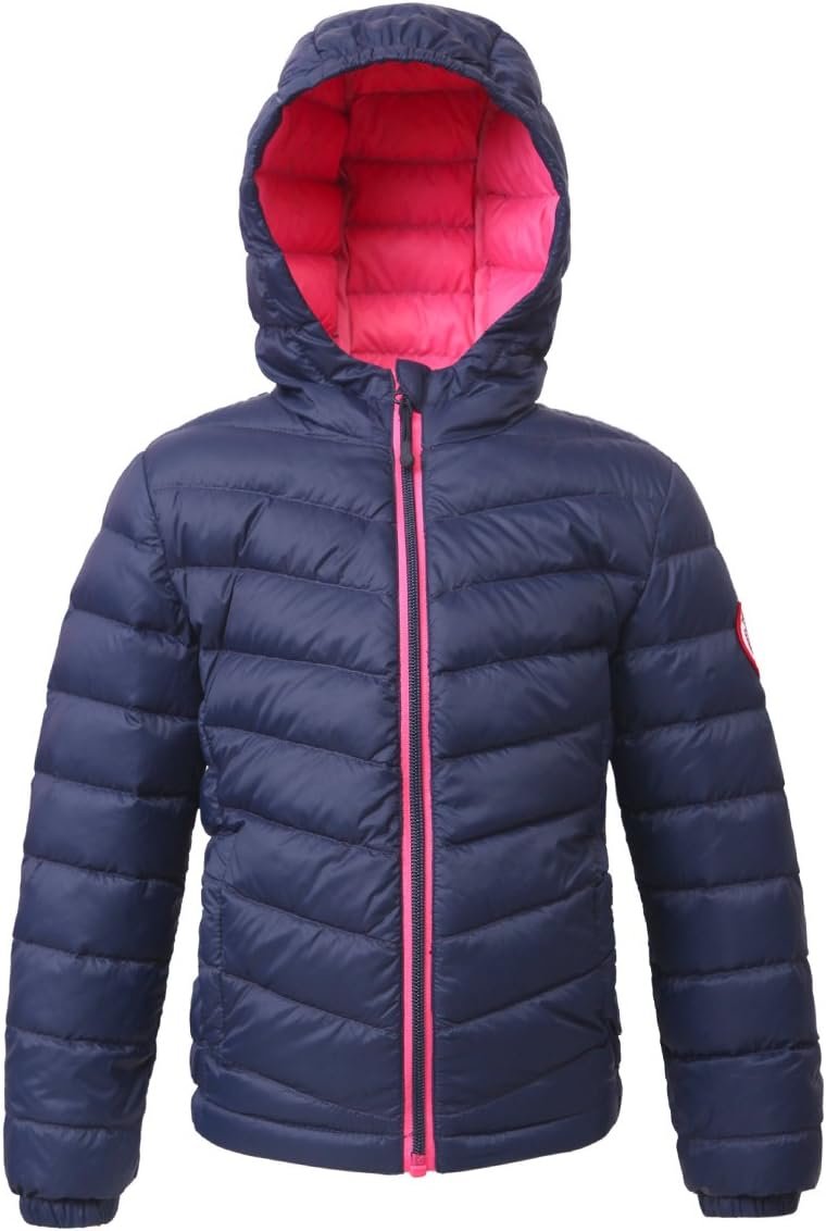 Girls' Ultra Lightweight Packable Down Puffer Jacket Coat