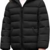 Boys and Girls Hooded Puffer Jackets Warm Toddler Winter Coat Light Weight down Jacket Kids Outwear Padded Coat