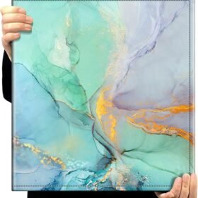 Photo Album 4x6 Photos - 600 Pockets Large Capacity Albums Book Cover for Family Wedding Anniversary Baby Vacation Pictures, Emerald Marble