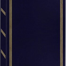 Navy Blue Photo Album, 504 Pockets 4"x6", 1 Count (Pack of 1)