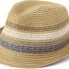 Baby-Boys and Toddler Natural Fedora Hat