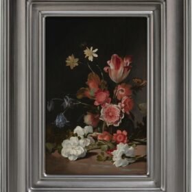 4x6 Picture Frame, Vintage Metal Frame with Real Glass and Velvet Backing, 4x6 Photo Frame for Tabletop or Wall, Home Decor, Photo Gallery, Great for Weddings, Graduations, Events, Portraits, Silver